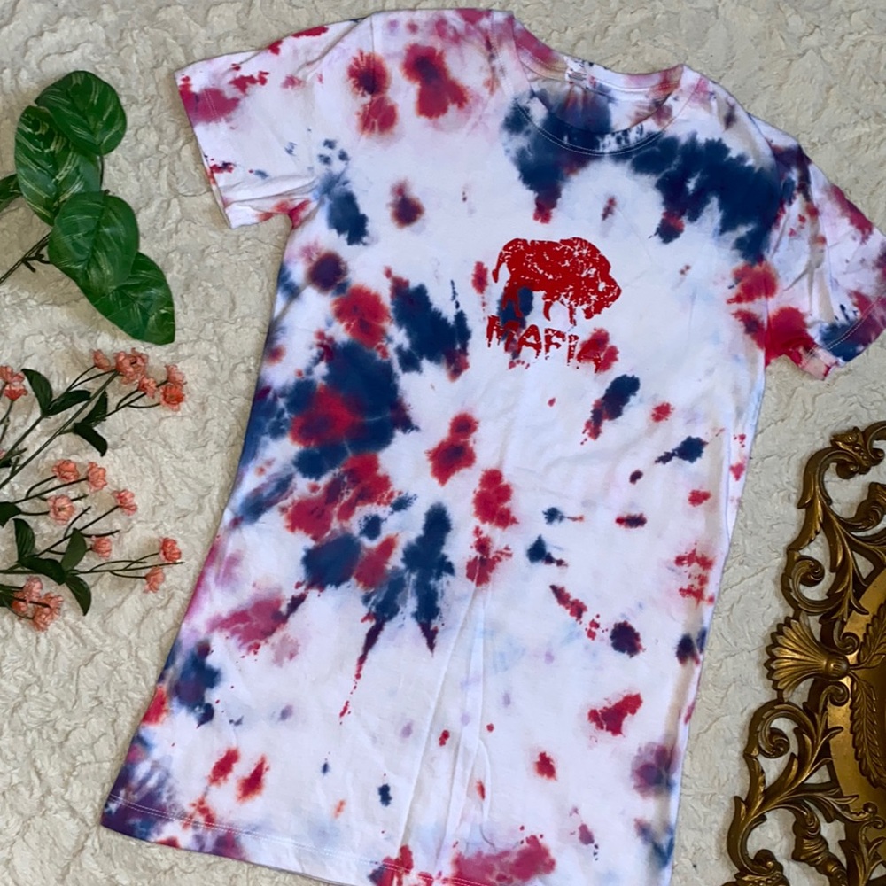 Buffalo Bills Tie Dye T-shirt Bills Mafia